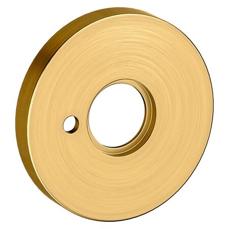 Baldwin Privacy Pair Rosettes Lifetime Satin Brass 5146.044
